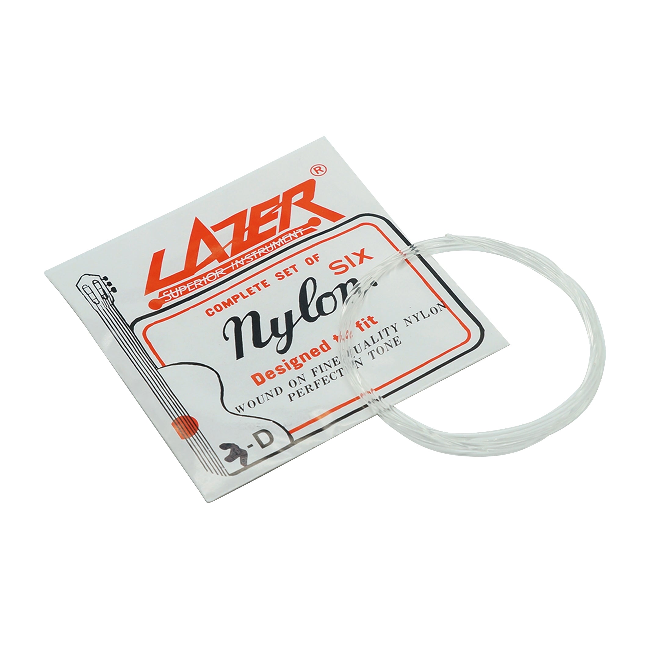 Lazer Music LG-645 Medium Gauge Classical Guitar Single Nylon Strings (per piece)